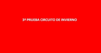 3ª Prueba Circuito de Invierno