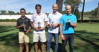 Adrián Martínez y Luis Tomás García Campeones de Galicia Absolutos