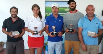 Alberto Campos y Judith Movilla, Campeones de Galicia de Pitch&Putt