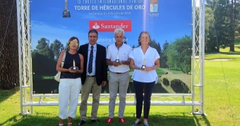 Alejandro García, vencedor del IX Trofeo Torre de Hércules de Oro Coruña