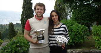 Andrés Freire y Ana Doval Campeones de Galicia de Parejas Mixtas