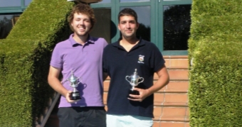 Andrés Freire e Iker Álvarez Campeones de Galicia de Dobles