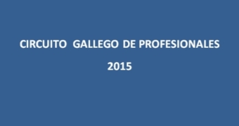 Aviso 1ª Prueba Circuito Gallego Profesionales
