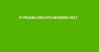 Aviso 2ª Prueba Circuito de Invierno