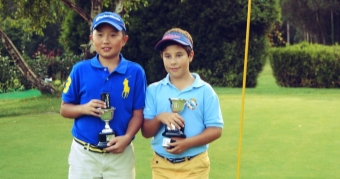 Braulio Pérez y Lee Jong Bo Campeones de Galicia de Pitch&Putt