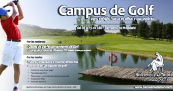 Campus de Golf en el Balneario de Mondariz