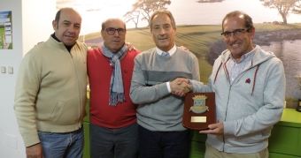 El C.G. Chan do Fento homenajea a Daniel Fernández, Presidente de la F.G.G.