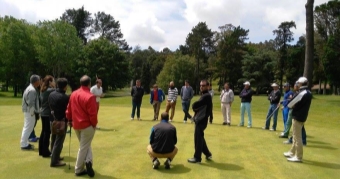 Clinic para jugadores profesionales en el R.C.G. de La Coruña