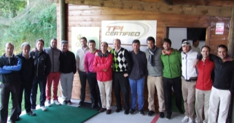 Clinic de la PGAE para profesionales en el Club de Golf Val de Rois