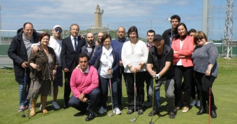 Curso de Golf Adaptado en el C.M.G. Torre de Hércules