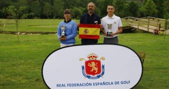 Daniel Varela y Alba González, Campeones de España Dobles de Pitch&Putt