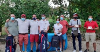 Daniel Varela y Marta Vázquez,  Campeones de Galicia de Pitch&Putt