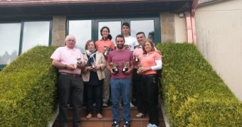 Elena y Alejandro Sinde, Campeones Gallegos de Parejas Mixtas