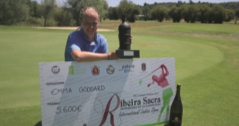 Emma Goddard vencedora del V Ribeira Sacra International Ladies Open