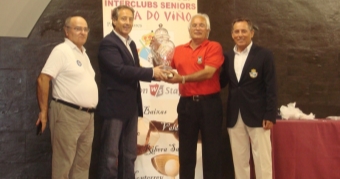 El equipo del Club de Golf Chan do Fento Campeón de la Liga Senior Ruta do Viño