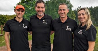 Equipo Tee Tánicos primer clasificado de la final de la II Liga de Pitch & Putt