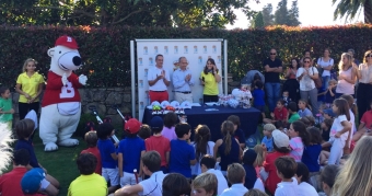 Éxito absoluto del Oso Bogey Canal+ Tour en el R.C.G. de La Coruña