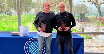 Francisco Javier Aneiros y Antonio Fernández, ganadores del Circuito Senior 2023