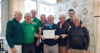 Los Herculinos, ganadores del Tercer Circuito de Pitch&Putt de la Ruta do Viño