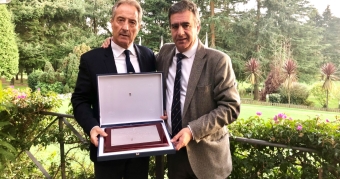 Homenaje a Daniel Fernández por parte del R.C.G. La Coruña