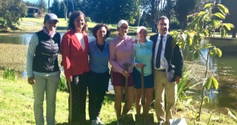 Homenaje a Emma Villacieros y Celia Barquín en el R.C.G. de La Coruña