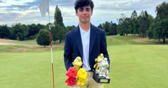 Jorge de la Riva, Campeón del Internacional de Bélgica Sub-14