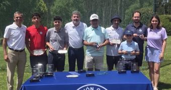 José Ángel Pérez, ganador scratch del Ranking Gallego de Pitch&Putt 2026