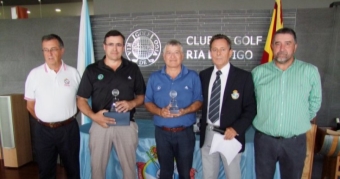 José Antonio Riveiro y Óscar Acevedo Campeones de Galicia Dobles de 3ª Categoría