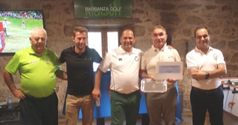 José Antonio Salgado, vencedor del Campeonato de Profesionales de Pitch&Putt