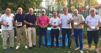 Juan C. Pérez y José M. Rodríguez, Campeones Dobles de Galicia de Pitch&Putt