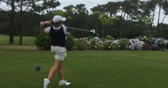 Marta García Llorca en el Grand Prix de Chiberta