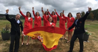 Marta García Llorca, medalla de plata en el Europeo Sub 18 Femenino por equipos