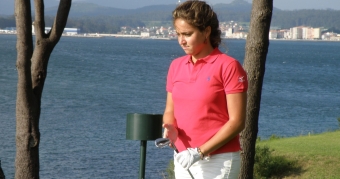Marta Silva en la Escuela de Clasificación del LPGA Tour