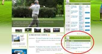 Nueva sección en la web para noticias de clubes