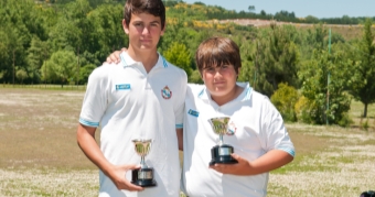 Pablo Rodríguez e Iñigo López-Pizarro Campeones de Galicia de Pitch&Putt