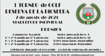 Primer Torneo de Golf Reserva de la Biosfera