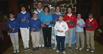 Primera Prueba de la Liga Infantil Gallega de Golf 2011 en el R.A.C. de Vigo