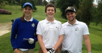 Prueba del calendario juvenil en el Real Club de Golf La Coruña