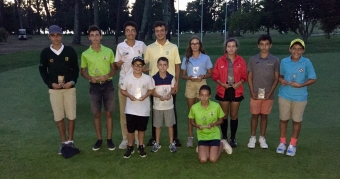 Quinta prueba de la Liga Gallega Juvenil en el Real Club de Golf La Toja