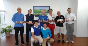 Ramón Baladrón y Antonio Abad Campeones de Galicia Dobles de Pitch&Putt