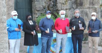 Ramón Baladrón y Socorro Ben, Campeones de Galicia Senior de Pitch&Putt