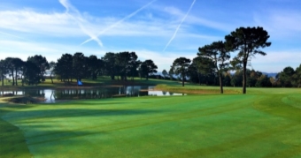 El Real Club de Golf de La Coruña inicia las obras de reforma del green 2