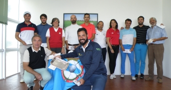 Santi Tarrío Campeón Gallego de Profesionales de Pitch&Putt