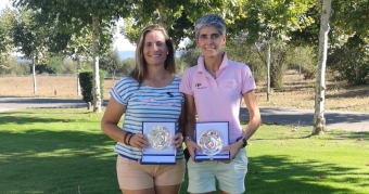 Sara Comesaña y Mª Jesús Rodríguez, Campeonas Dobles de Galicia Femeninas