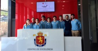 Segunda visita al Centro de Excelencia de la RFEG con el grupo Sub 18