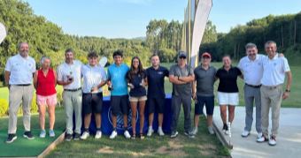 Simón Gómez y Blanca Nuñez, Campeones de Galicia de Pitch&Putt