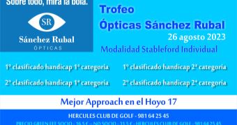 Torneo Golf Ópticas Sánchez Rubal en Hércules C.G. 2023