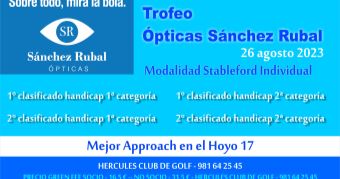 Torneo Golf Ópticas Sánchez Rubal en Hércules C.G. 2023