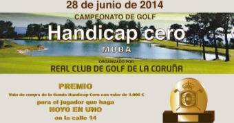 Torneo "Handicap Cero" en el R.C.G. de La Coruña el 28 de junio