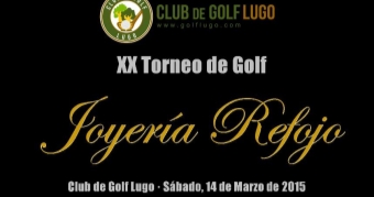 Torneo Joyería Refojo en el C.G. Lugo el sábado 14 de marzo